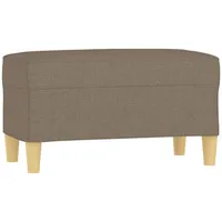 VidaXL Sitzbank Taupe 70x35x41 cm Stoff