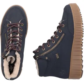 Rieker Damen Stiefel, Größe:36 EU - Blau