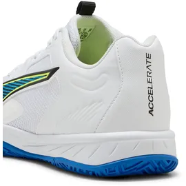 Puma Accelerate Pro 4 Game On Damen - weiß, Größe 44 1⁄2 EU, Puma leuchtendes Rot, Ultrablau, 44.5