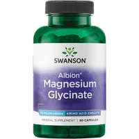 Swanson, Albion Magnesium Glycinate, Mit 133Mg Magnesium Pro Kapsel, 90 Kapseln