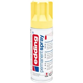 edding 5200 Permanentspray Premium Acryllack 200 ml  pastellgelb matt