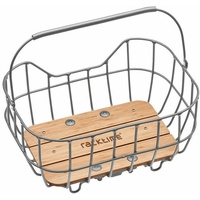 Racktime Baskit Breeze Fahrradkorb silber (13015)