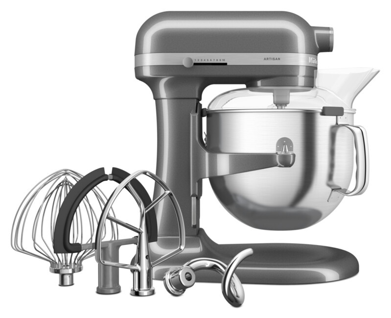 Produktbild KitchenAid Artisan Küchenmaschine 6,6L 5KSM70SHX Medallion Silber