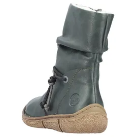 Rieker Komfort Stiefeletten in Grün 36 EU