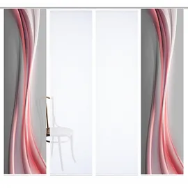 home in green ELANIA Paneelwagen 4 Stk. tlg. SET DIGITALDRUCK,BAMBUSOPTIK RECYCELT