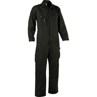 DASSY Overall mit Kniepolstertaschen, schwarz XL