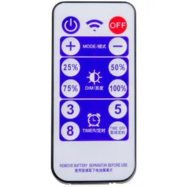 NÄVE Lichterkette LED Gartendeko Solarleuchte Farbwechsler IP44 Fernbedienung Timer