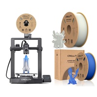Creality Ender 3 V3 KE 3D Drucker+2kg Creality Hyper Seriers 1.75mm PLA Filament(Blau+Weiß)