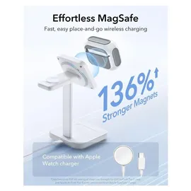 Esr Orbit Halolock Magsafe Apple Airpods Pro 3 Weiss