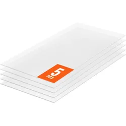 VEVOR 5er-Set Gewächshausplatten aus Polycarbonat, 1210 x 605 x 8 mm Stegplatten, wasserdichte UV-geschützte gewellte Hohlkammerplatten, schlagfeste, transparente Dachplatten für Gewächshaus/Garten