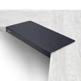Startech StarTech.com Klemmbare Eckschreibtisch-Erweiterung für L-Form/Eckschreibtisch, Schreibtisch Ablage für 12,7-38,1mm dicke Tische, Schreibtisch Verlängerung/Anbauplatte/Tastaturablage (DSKCRNRSLV) Desktop-pc - Black - One Size
