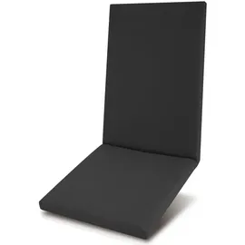 Beautissu Hochlehner Auflage 120 x 50 x 5 cm Anthrazit 2 St.