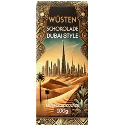 Wüsten Schokolade Dubai Style Milchschokolade 100 g