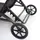 MCW Sonnenliege MCW-E27, Relaxliege Gartenliege, Poly-Rattan ~ schwarz Kissen dunkelgrau
