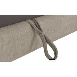 Switch Eckcouch Mikrofaser 3-Sitzer Grau