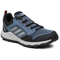 adidas Herren Tracerocker 2.0 Trail Running Trekking Shoes, Core Black/Grey Three/Impact Orange, 43 1/3 EU
