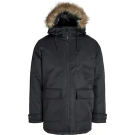 JACK & JONES Regular Fit Parka mit Kapuze Modell 'CHARLIE', Black, S