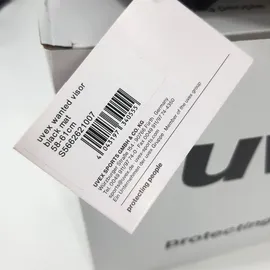 Uvex Wanted Visor 58-62 cm black matt