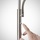 LINDBY Sumani LED-Stehleuchte, eckig, nickel