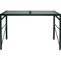 Vitavia Alutisch mit 1 HKP-Ablagefläche 121 x 54 cm smaragd