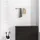Intirilife Garderobenleiste Modell B 22 x 4,2 x 4,2 cm Silber