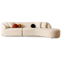 xl moebel gmbh Xlmoebel Ecksofa Weiße L-Form Designer Couch für modernes Wohnzimmer, Hergestellt in Europa weiß