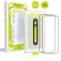 Mobile origin Screen Guard with easy applicator 2 pack