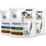 PERFECT FIT Indoor 1+ Trockenfutter reich an Huhn 3 x 750 g