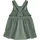 Maximo Latzkleid Baumwollmix Gummizug Grün 122/128