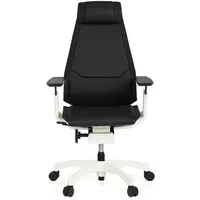 HJH Office Genidia Pro White Leder schwarz