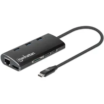 Manhattan 152440 - Dockingstation/Port Replicator, USB Typ-C