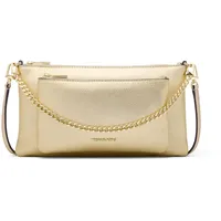 Michael Kors MD Pckt Conv Xbody Leder Gold