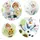 KOMAR Fenstersticker Frozen Springday 30 cm x 30 cm