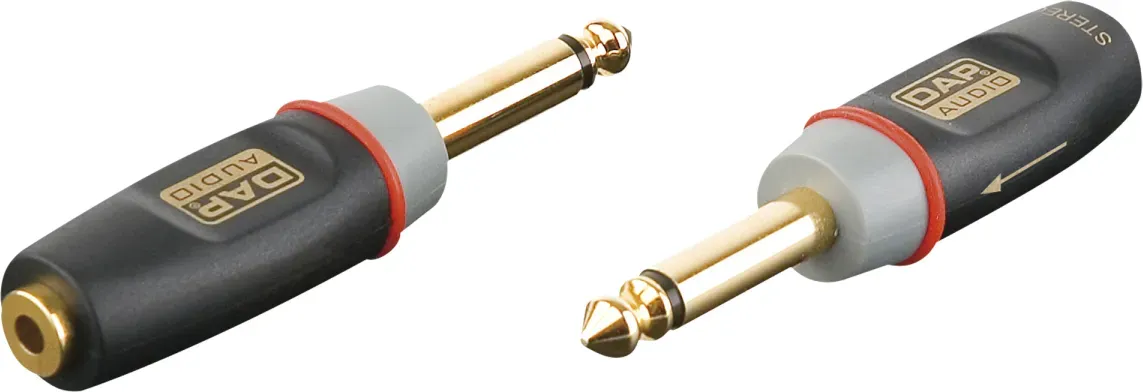 DAP XGA11 - Jack/M mono to mini-jack/F - incl. 2x 10 kilo-Ohm resistors Inkl. 2 x 10 kOhm Widerstände