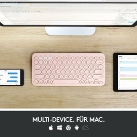 Logitech K380 für Mac DE rosa
