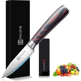 luxuskollektion Allzweckmesser 9 cm Pakkaholz ergonomischer Griff rostfrei