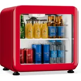 Klarstein Audrey Evo Getränkekühlschrank 45 l 42 dB hoch Rot