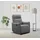 dorel home Relaxsessel DOREL HOME "Lugo, TV-Sessel, Sessel Wohnzimmer mit Schlaffunktion", grau (anthrazit), B:71cm H:102cm T:86cm, 100% Polyester, Sessel, Relaxsessel, Loungesessel mit manueller Relaxfunktion