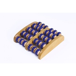 Rehaforum Medical Fußmassageroller, 10 Achsen aus Holz 1 St