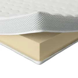 AM Qualitätsmatratzen Premium Latex Topper RG65 Made in Germany mit Naturlatex 180x200cm