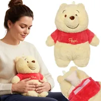 Sarcia.eu DISNEY Winnie Puuh Gummiwärmflasche mit WEICHEM Bezug, GROß!