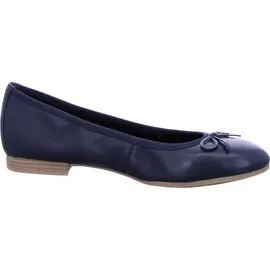 TAMARIS Da.-Ballerina für Damen, blau, Größe 39 EU
