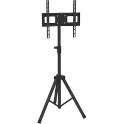 Techly Aufstellung - Universal-Stativ - für TV - Kunststoff, Stahl - Schwarz - B