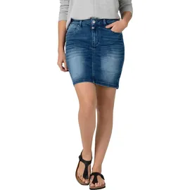 Timezone Jeansrock Damen Blau 27W