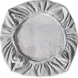2 Stück Elastische Spandex-stuhlhussen, Waschbare Stuhlhussen Für Bürostühle, Esszimmer, Bar, Hochzeit, Party, Dekoration (silber)