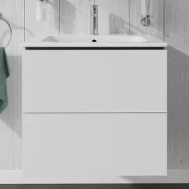 Duravit Waschtischunterschrank 2 Auszüge 62 x 55 x 48,1 cm Grau