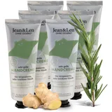 Jean&Len Sehr geile Handcreme Rosemary & Ginger 6 x 75 ml