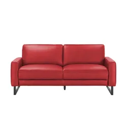 Einzelsofa  RW-Select ¦ rot ¦ Maße (cm): B: 208 H: 94 T: 77