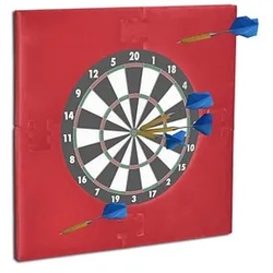 relaxdays Dartboard-Surround dunkelrot