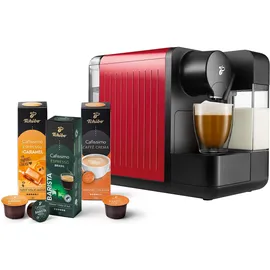 Tchibo Cafissimo milk Red inkl. 30 Kapseln